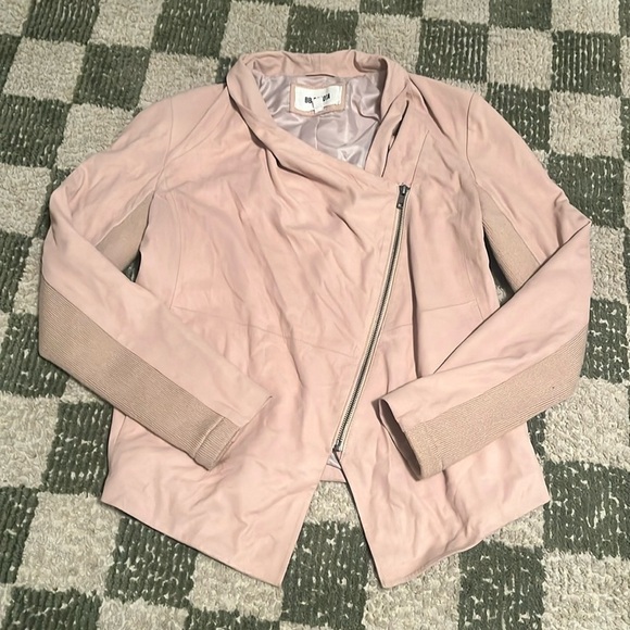 BB Dakota Jackets & Blazers - BB DAKOTA mauve vegan suede jacket
